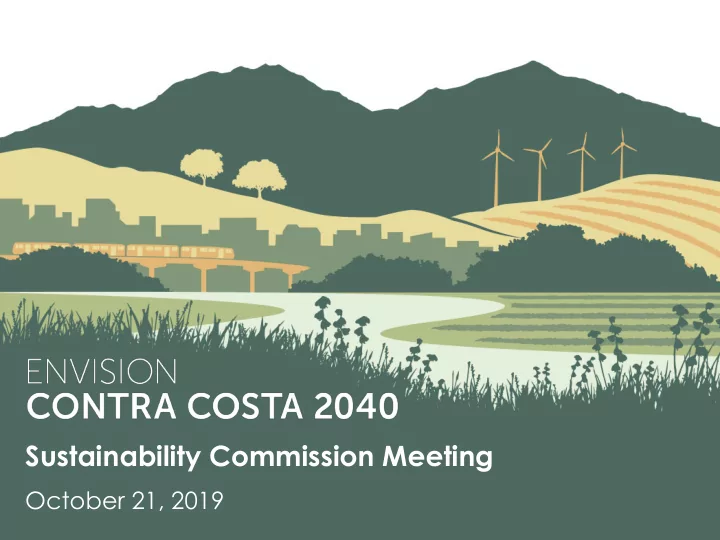 sustainability commission meeting
