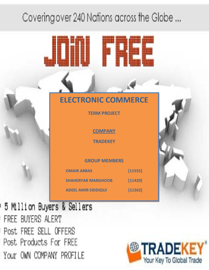 electronic commerce