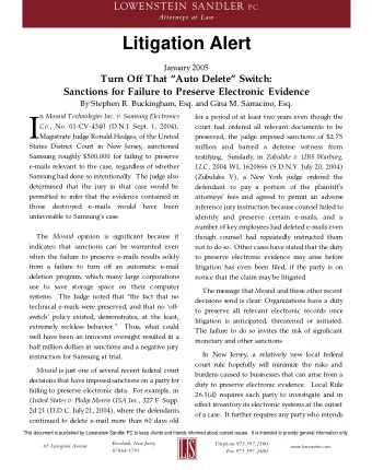 I Co. , No. 01-CV-4340 (D.N.J. Sept. 1, 2004),  court had ordered all relevant documents to be