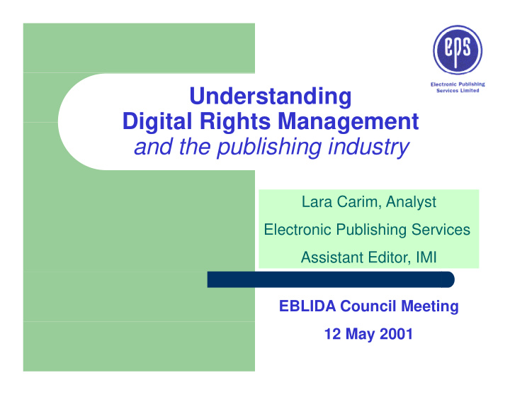 understanding digital rights management digital rights
