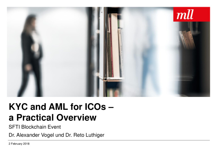 kyc and aml for icos a practical overview
