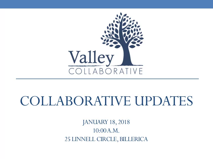 collaborative updates