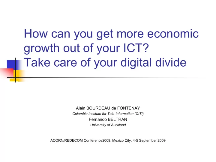 how can you get more economic