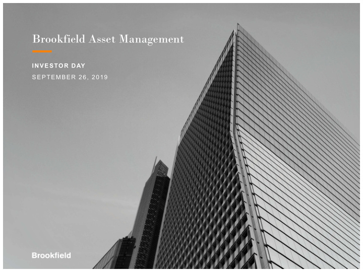brookfield asset management