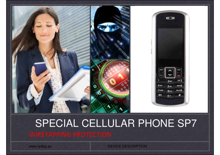 special cellular phone sp7