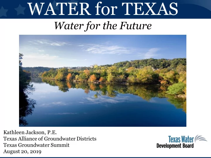 water for texas