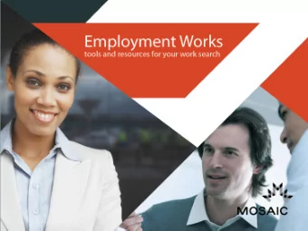 Prepare for your job search  01/2  Module 01:  Prepare for your  job search