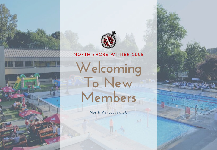 welcoming to new members