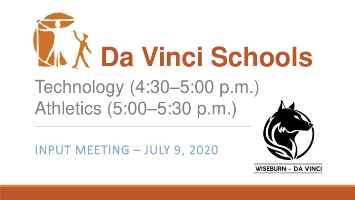 da vinci schools