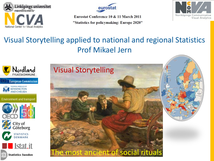 visual storytelling applied to national and regional