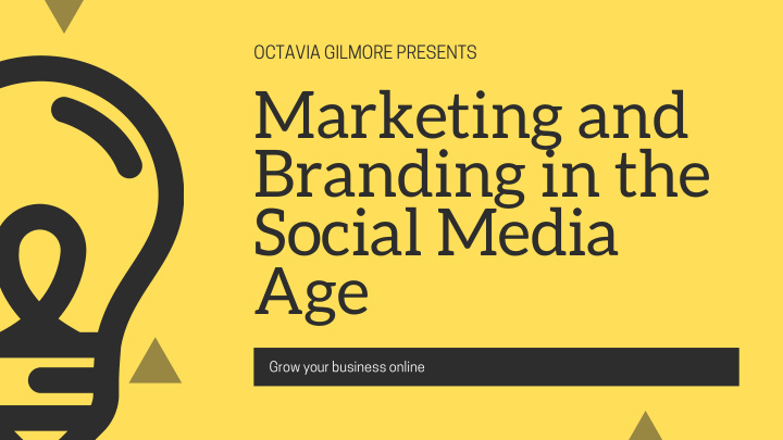 marketing and branding in the social media age