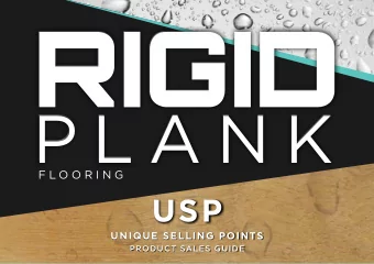 P L A N K  F L O O R I N G  USP  UNIQUE SELLING POINTS  PRODUCT SALES GUIDE  1. NATURAL WOOD GRAIN