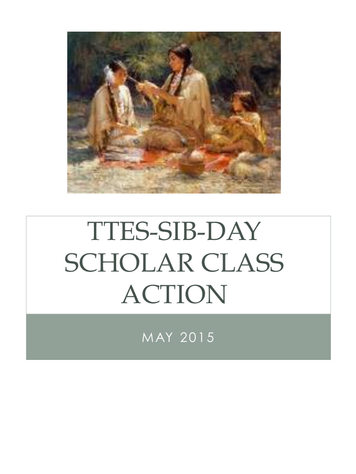 ttes sib day scholar class action