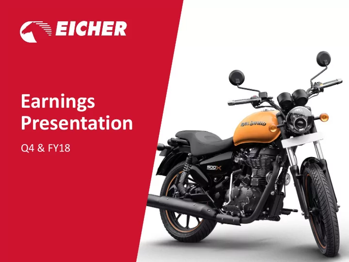 earnings presentation