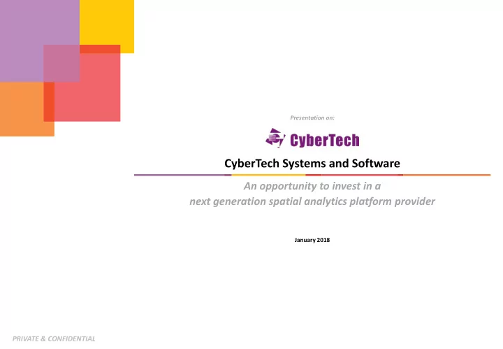 cybertech systems and software