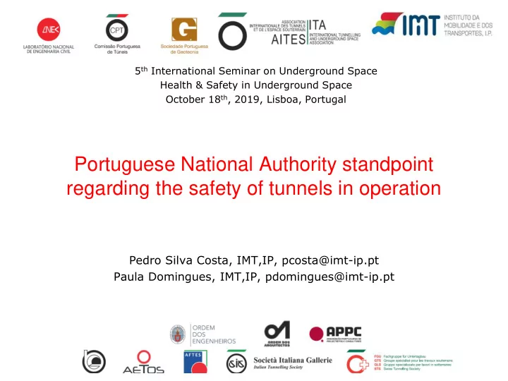 portuguese national authority standpoint regarding the