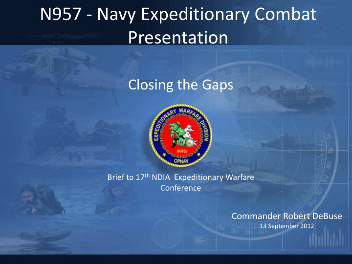 n957 navy expeditionary combat presentation
