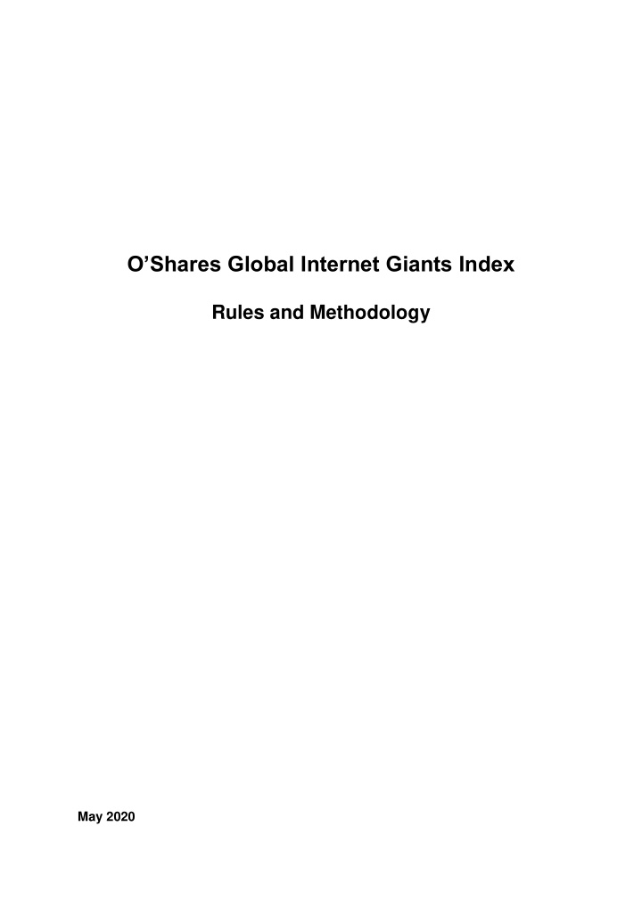 o shares global internet giants index rules and