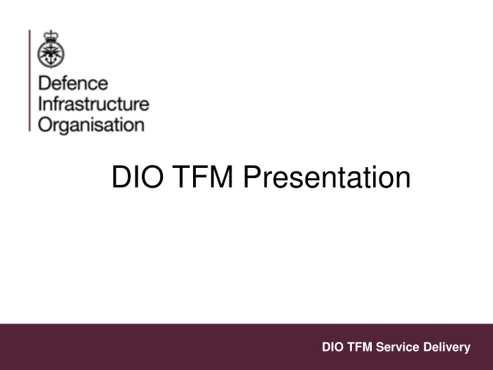 dio tfm presentation
