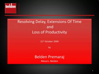 1  Construction &amp; Time  It has been said that the only major  construction project to finish