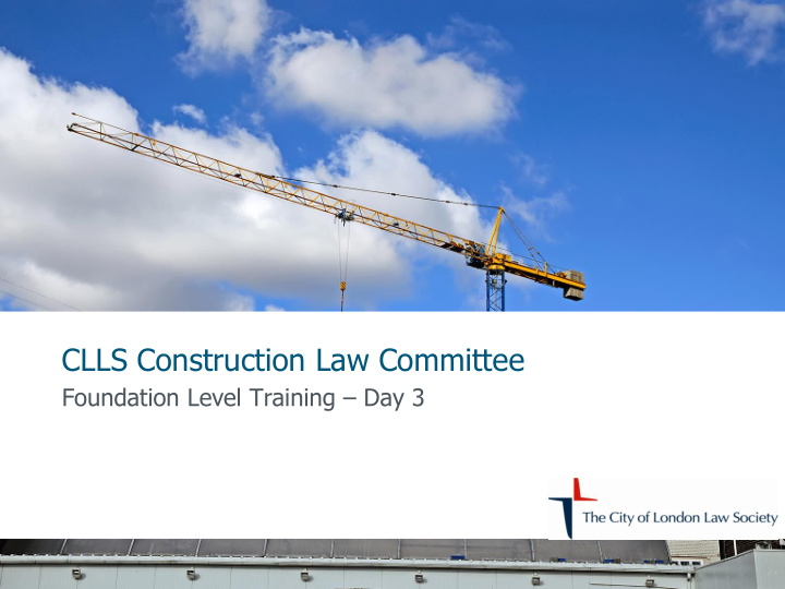clls construction law committee