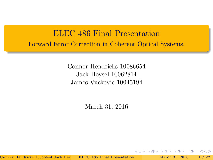 elec 486 final presentation