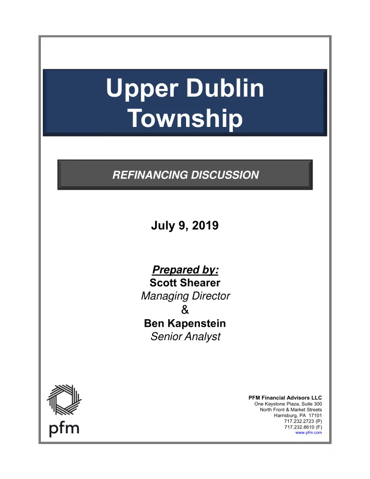 upper dublin township