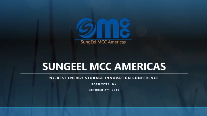 sungeel mcc americas