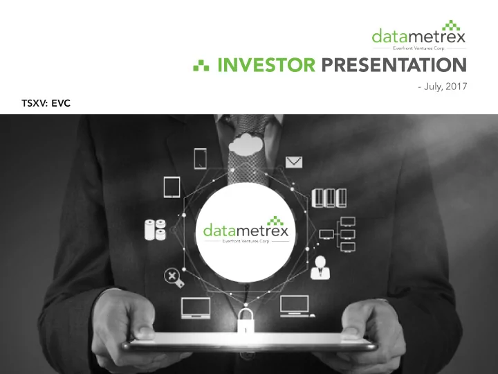 investor presentation