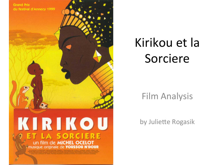 kirikou et la sorciere