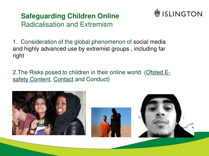 radicalisation and extremism