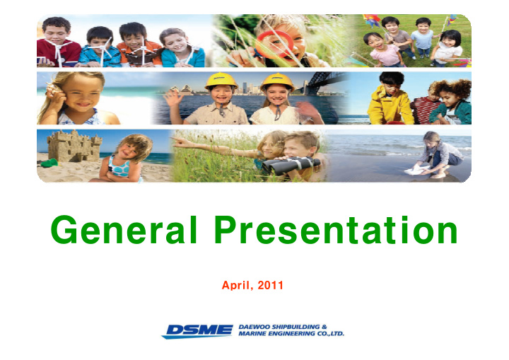 general presentation