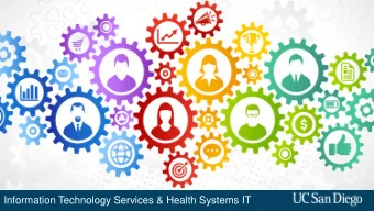 Information Technology Services &amp; Health Systems IT  Cyber Security  Case Studies