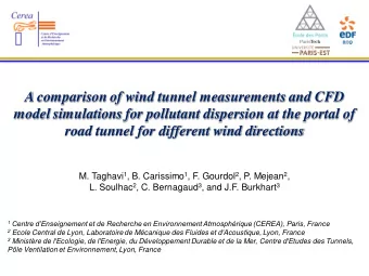 A comparison of wind tunnel measurements and CFD  model simulations for pollutant dispersion at the