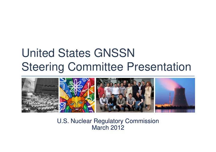 united states gnssn steering committee presentation