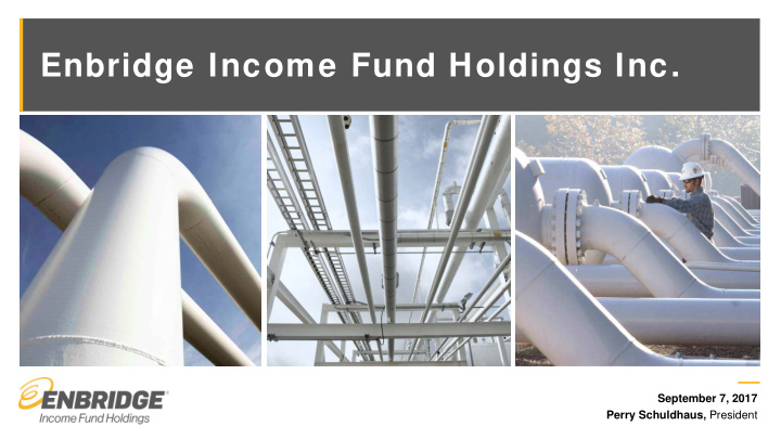 enbridge income fund holdings inc