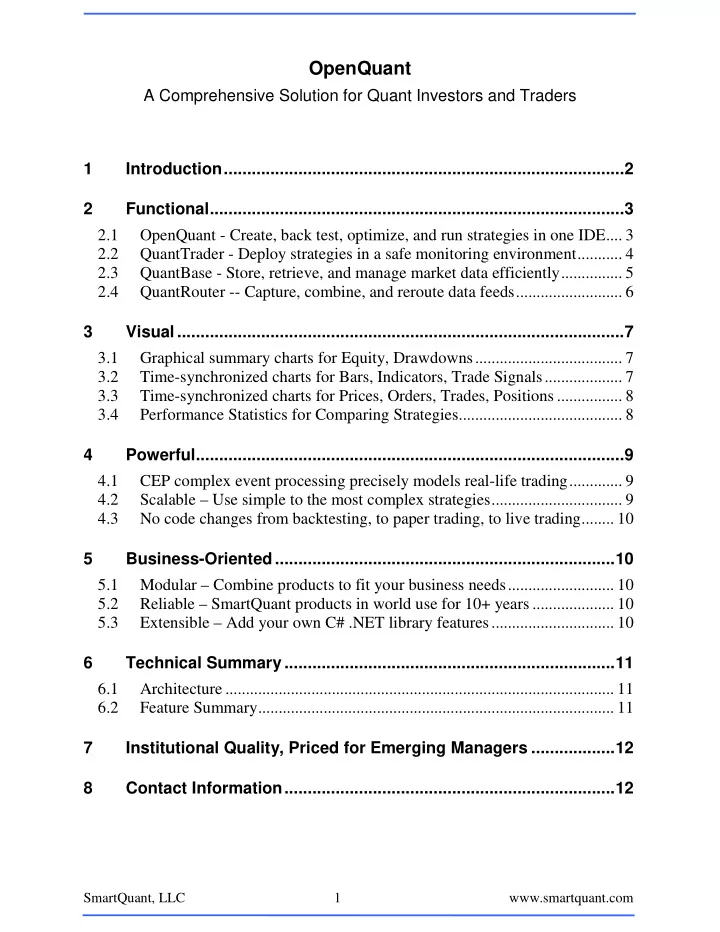 openquant