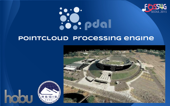 pointcloud processing engine about the library