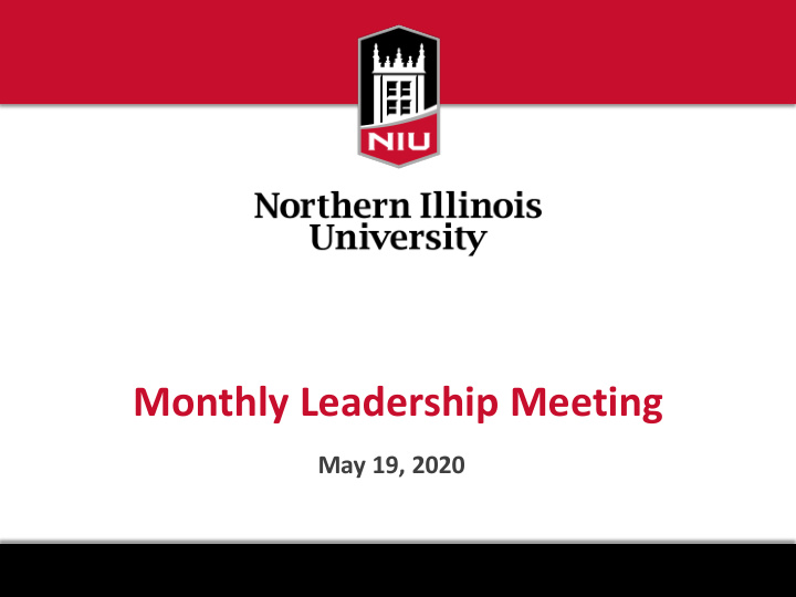 monthly leadership meeting