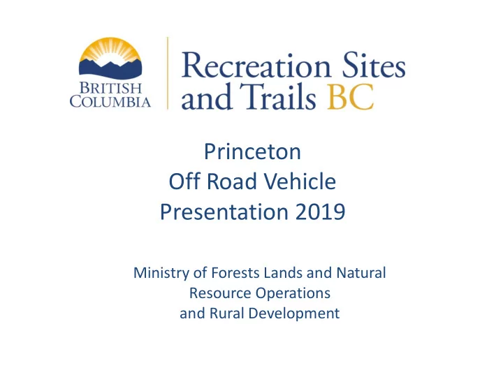 presentation 2019