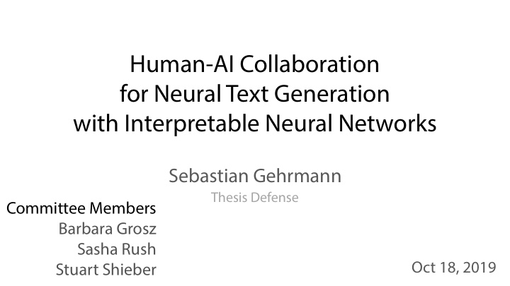 human ai collaboration for neural text generation with