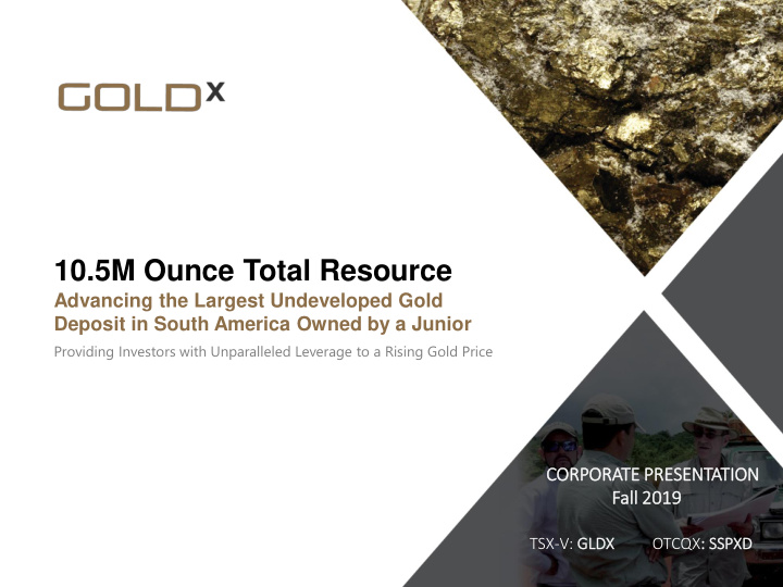 10 5m ounce total resource