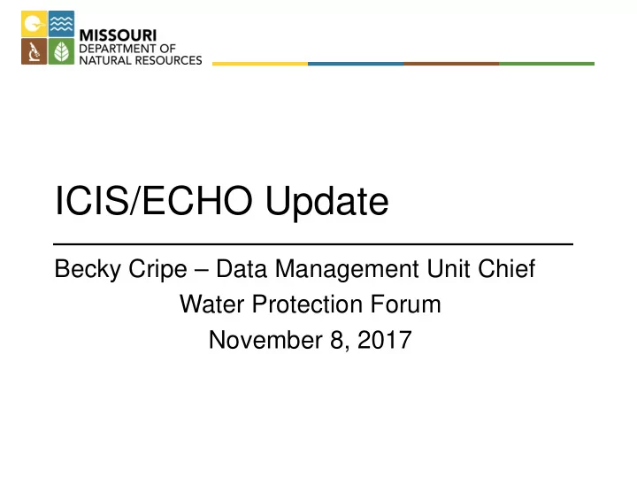 icis echo update