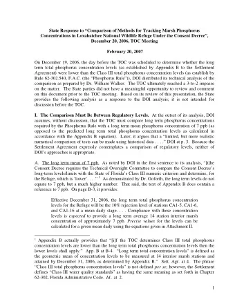 62-302, Florida Administrative Code. Id. . at  2.  1  App. B at B-3 to B-4 (emphasis added).  As