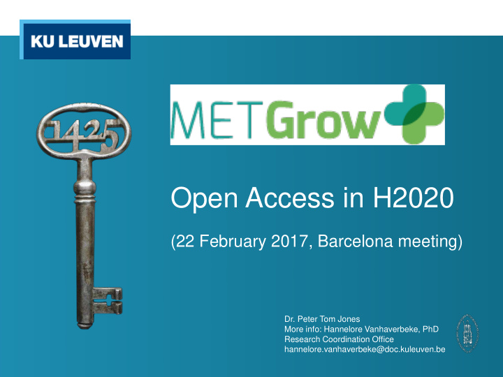 open access in h2020