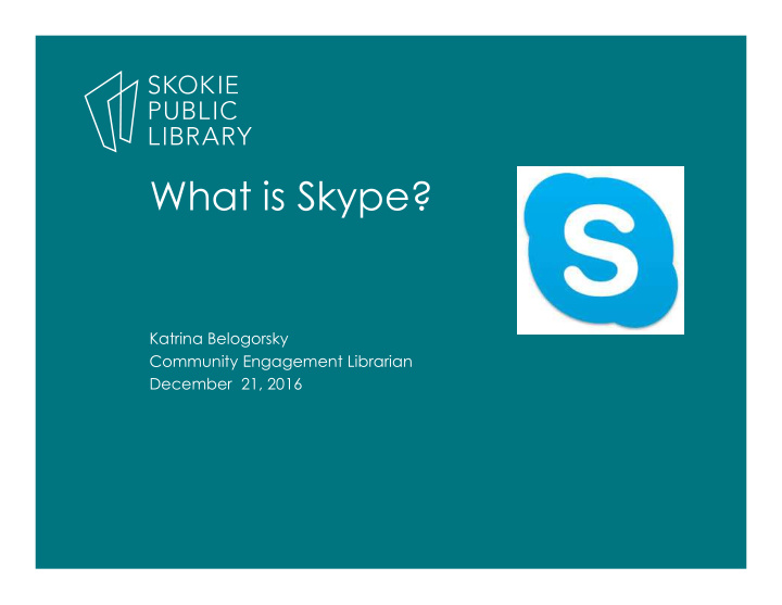 what is skype