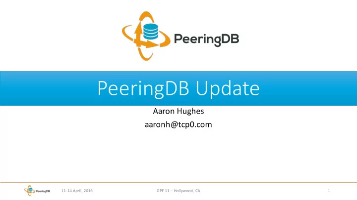 peeringdb update