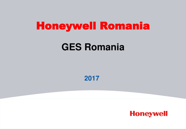 honeywell honeywell romania romania