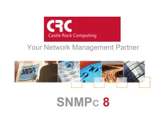 SNMPc 8  SNMPc   SNMPc Workgroup 8.0   Entry level stand alone Network Management  System for
