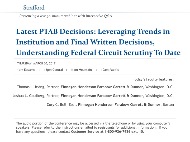 understanding federal circuit scrutiny to date